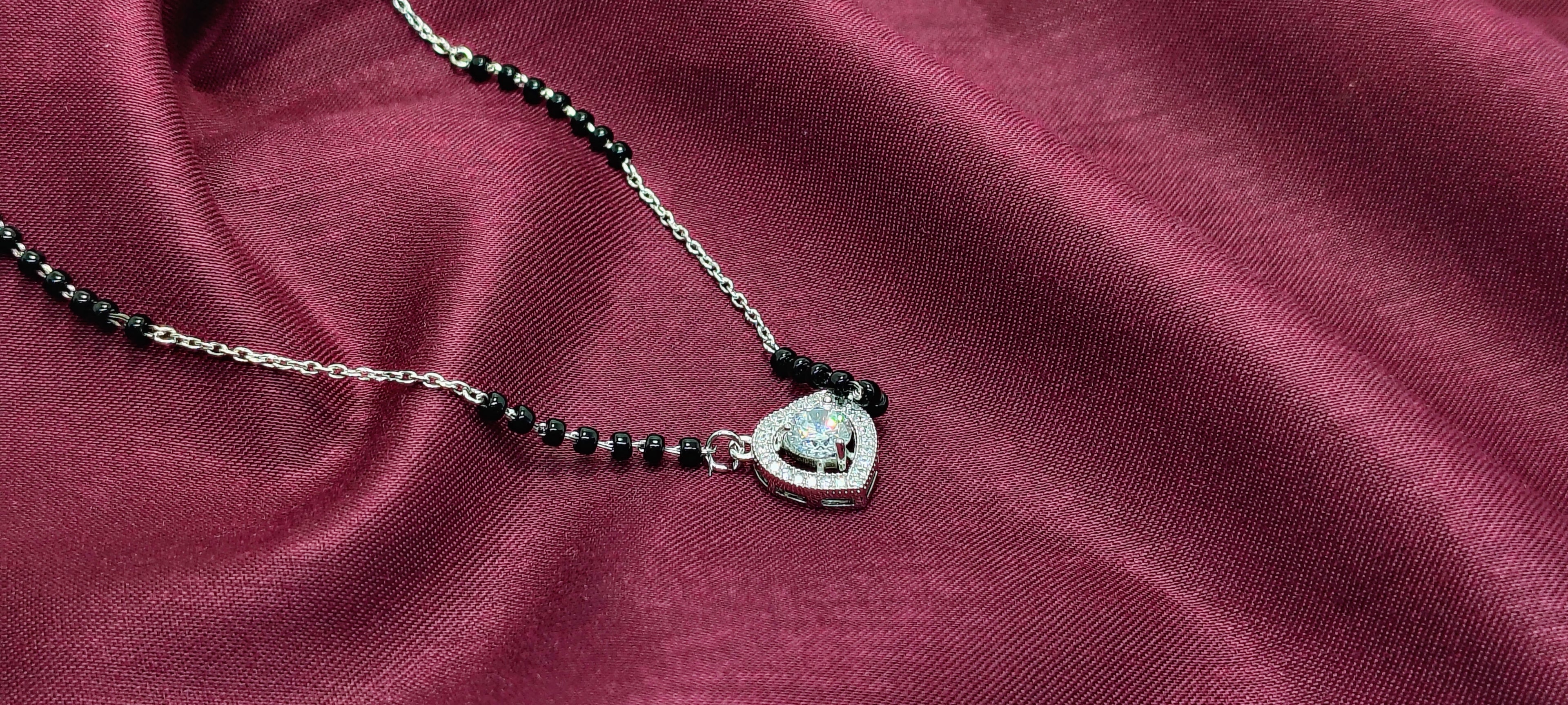 Everyday Luxury 925 Silver Mangalsutra - Your everyday signature.