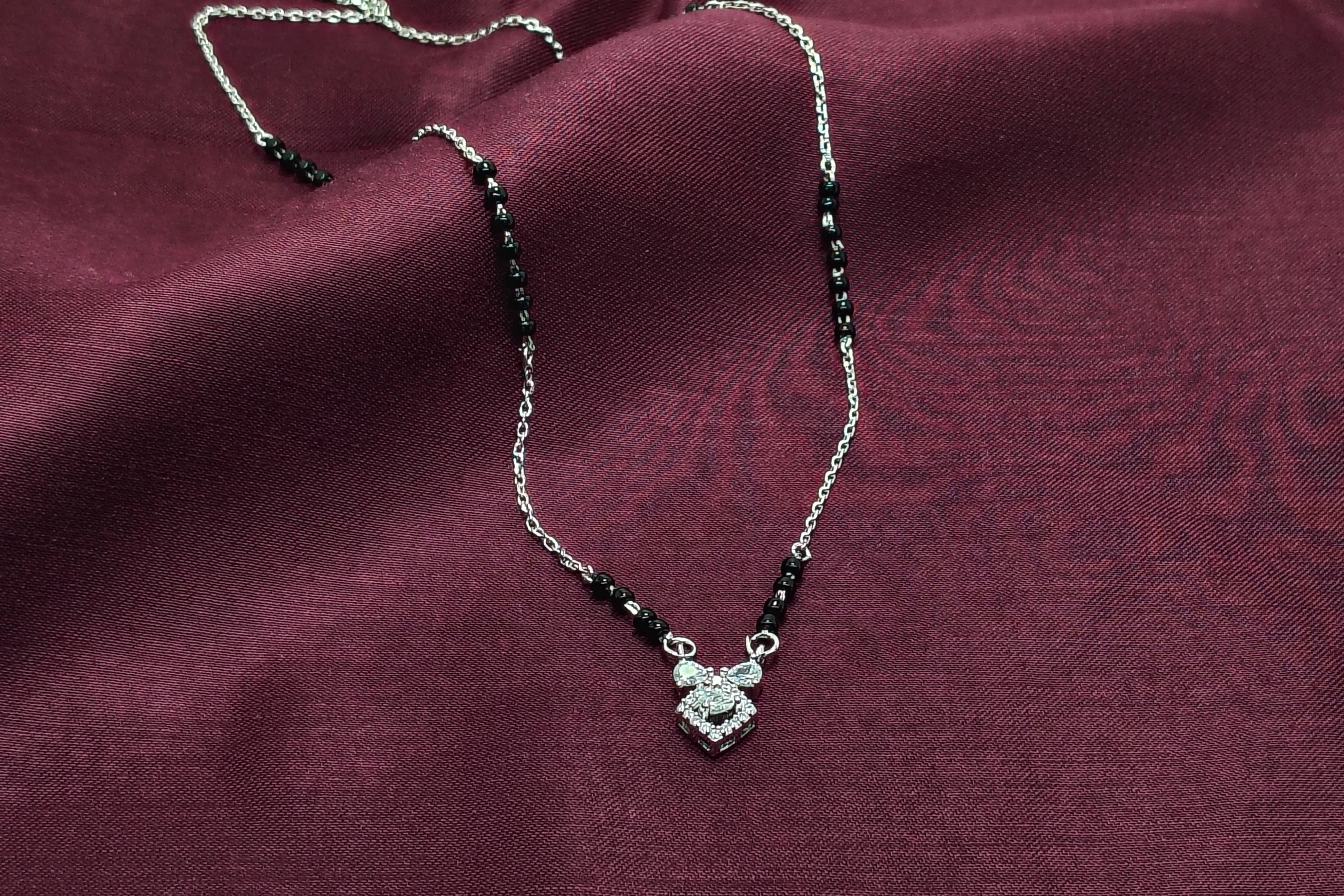 Timeless Sterling Silver Mangalsutra - Your confidence upgrade.