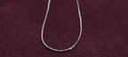 Minimal And Lightweight Silver Chain - Designed to frame your face when every eye turns.