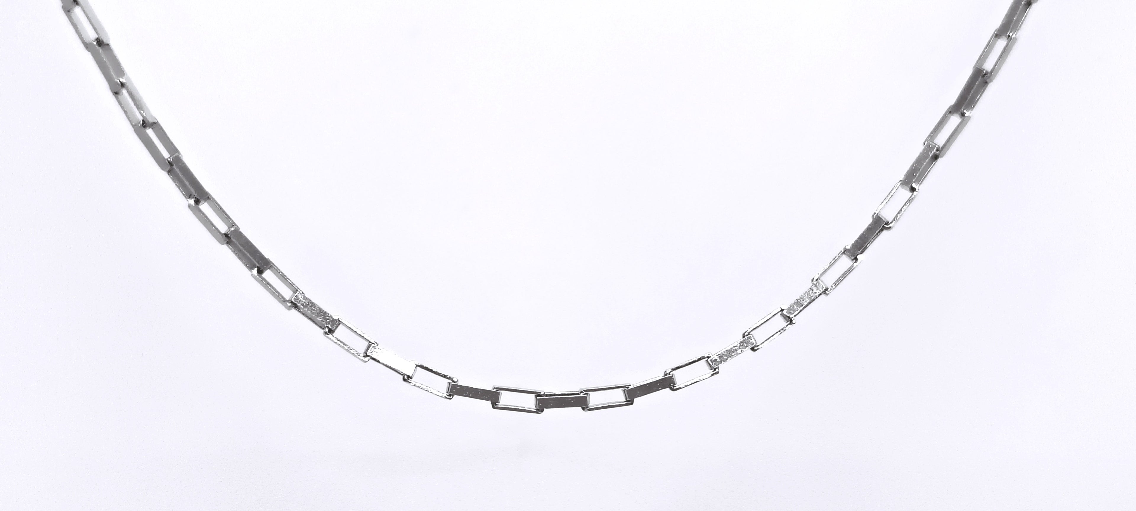 Minimalist Rectangle box 925 Silver Chain - For nights you’ll remember.