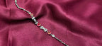 Red Stone 925 Silver Bracelet