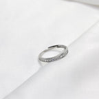 925 Sterling Silver Ring – Adjustable Minimal Jewelry | Trendy Daily Wear Ring