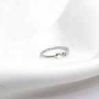 Elegant Adjustable Silver Ring – 925 Sterling Silver Fine Jewelry | Timeless Minimal Design