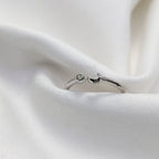 Elegant Adjustable Silver Ring – 925 Sterling Silver Fine Jewelry | Timeless Minimal Design