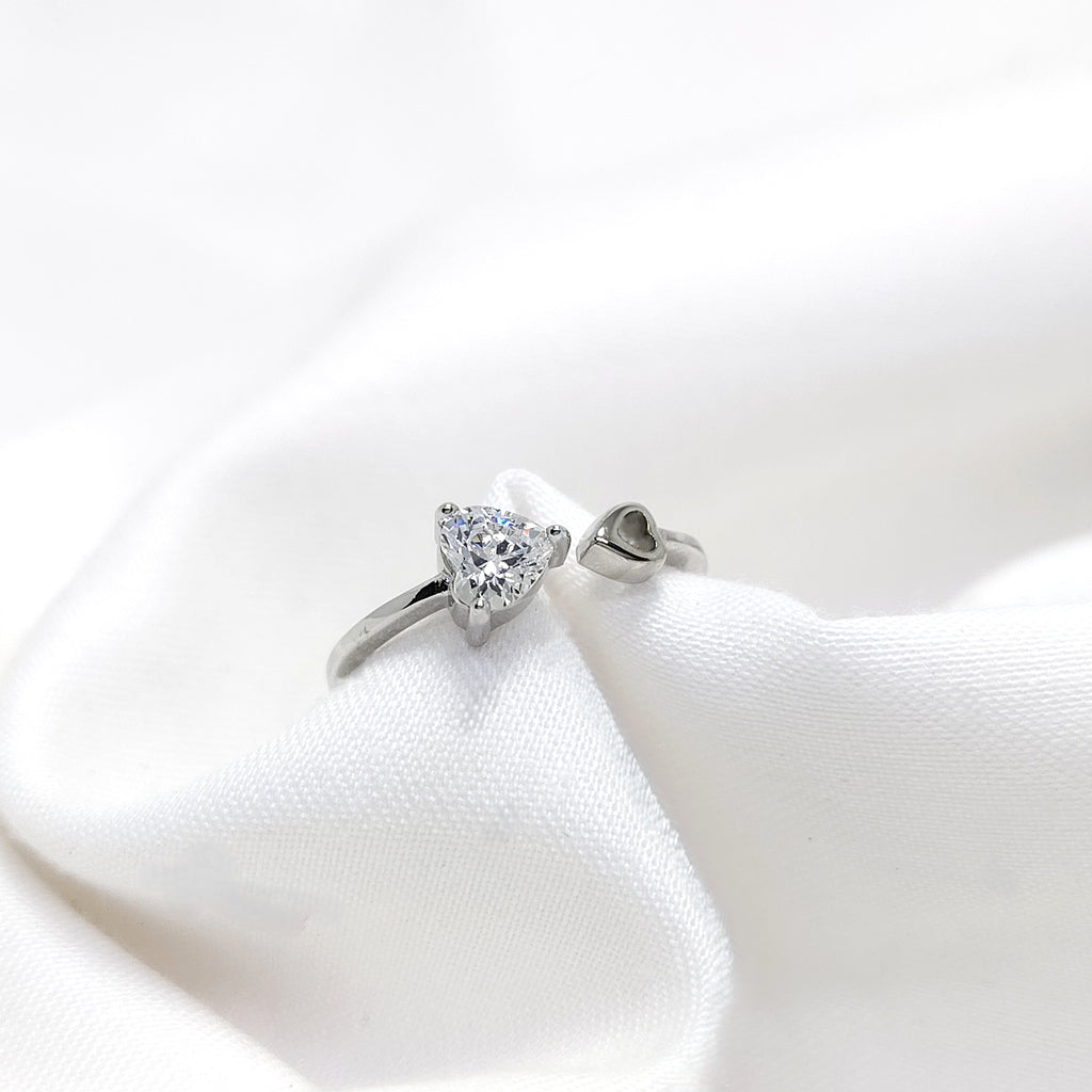 Signature Silver Ring – 925 Sterling Adjustable Ring | Elegant Daily Wear Luxury