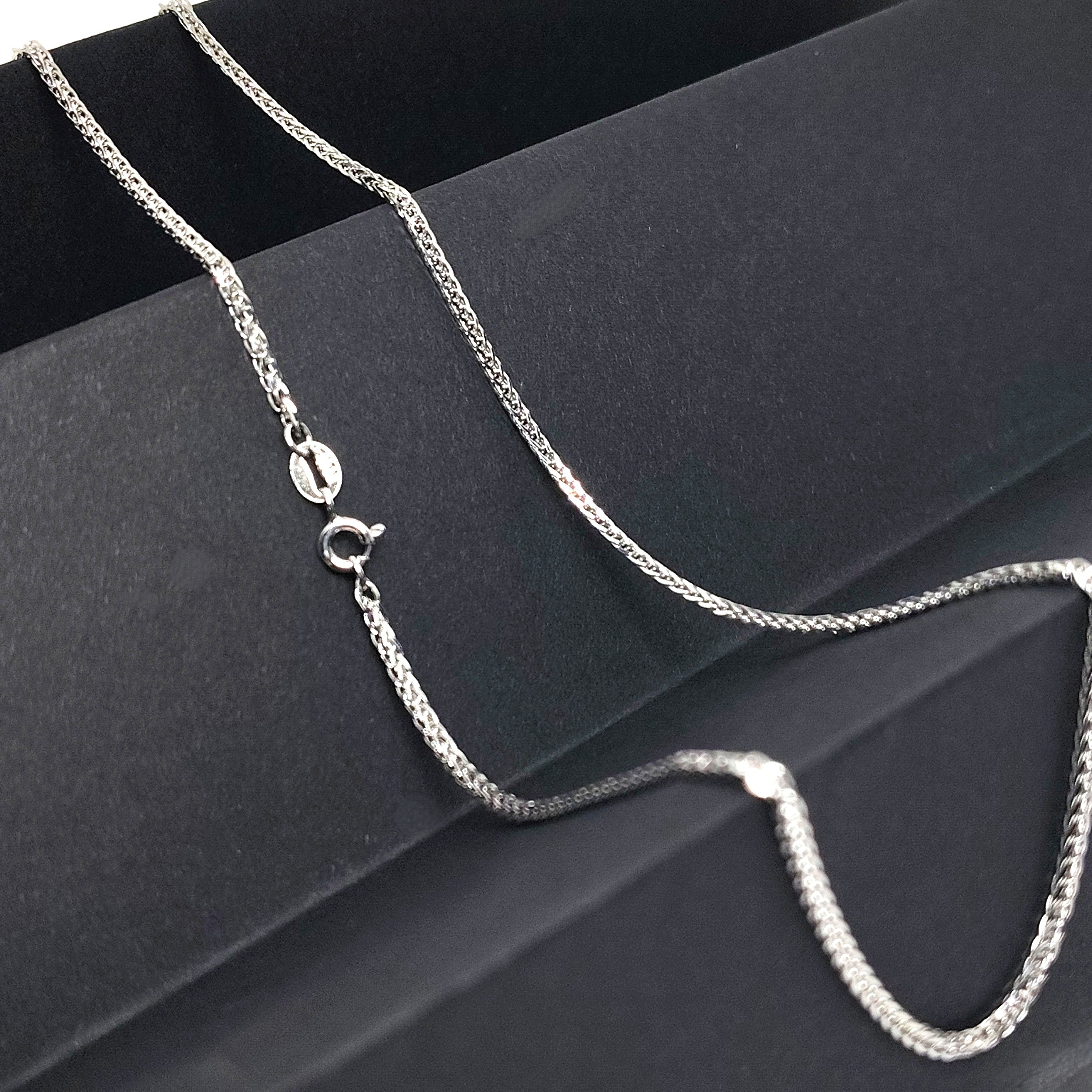 Iced Shine 925 Silver Chain – Ultra-Fine Sparkle Chain