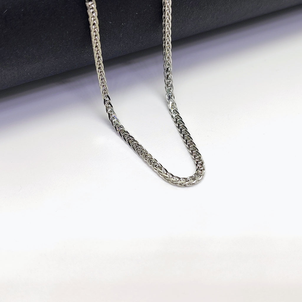 Iced Shine 925 Silver Chain – Ultra-Fine Sparkle Chain