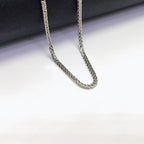 Iced Shine 925 Silver Chain – Ultra-Fine Sparkle Chain