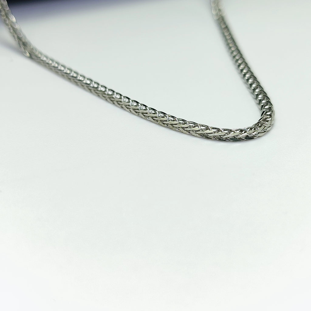 Iced Shine 925 Silver Chain – Ultra-Fine Sparkle Chain