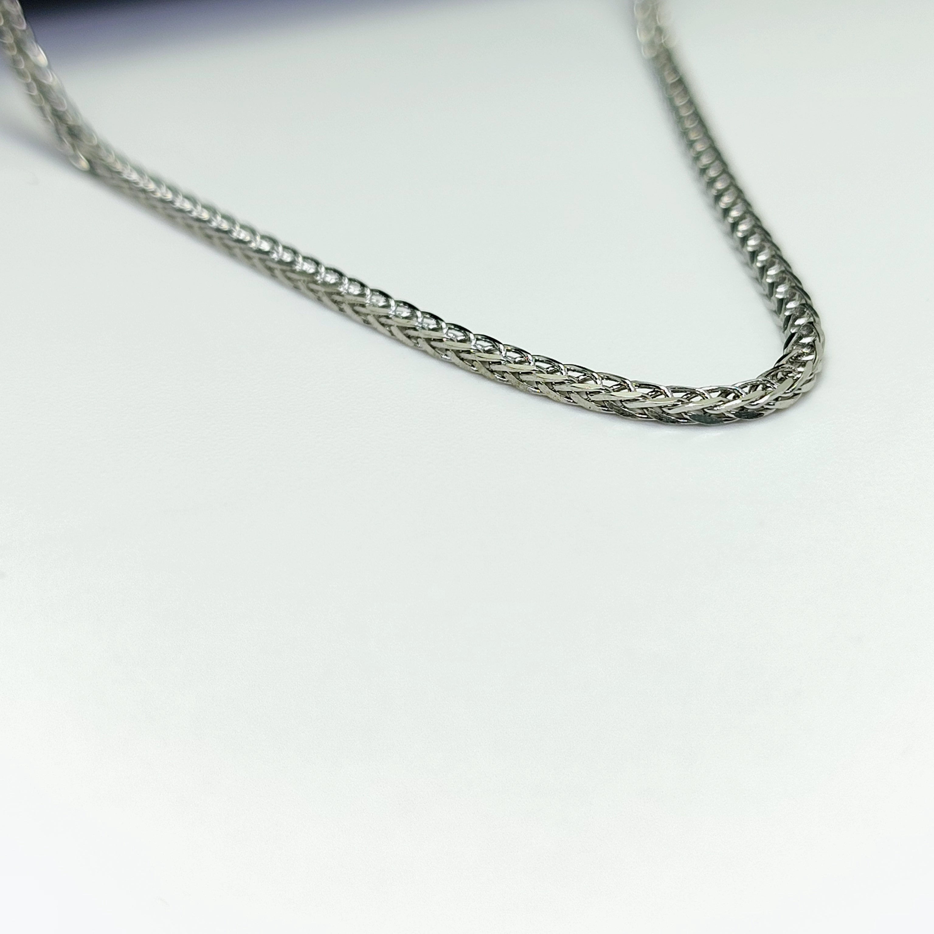 Iced Shine 925 Silver Chain – Ultra-Fine Sparkle Chain