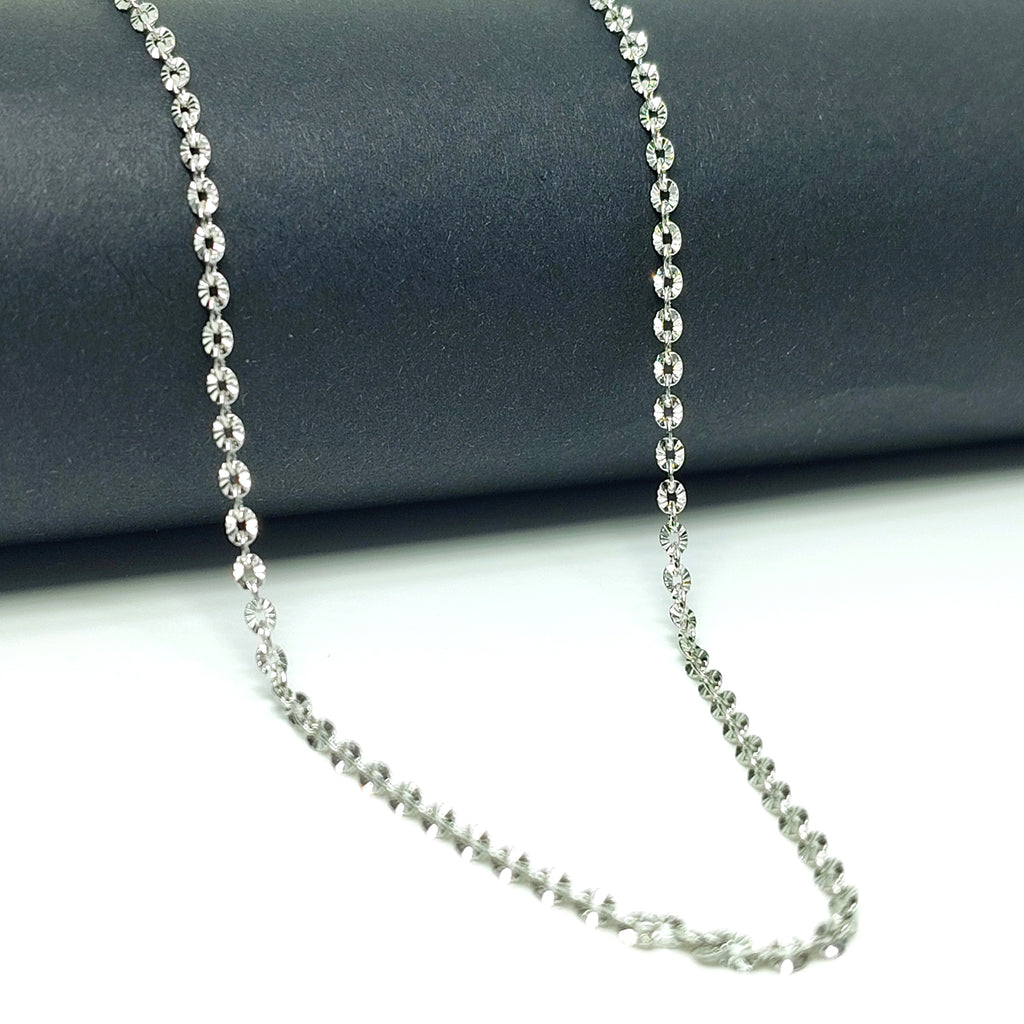 Delicate Shimmer 925 Silver Chain – Modern Minimalist Jewelry