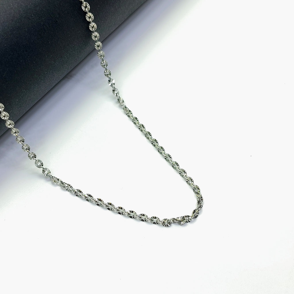 Delicate Shimmer 925 Silver Chain – Modern Minimalist Jewelry