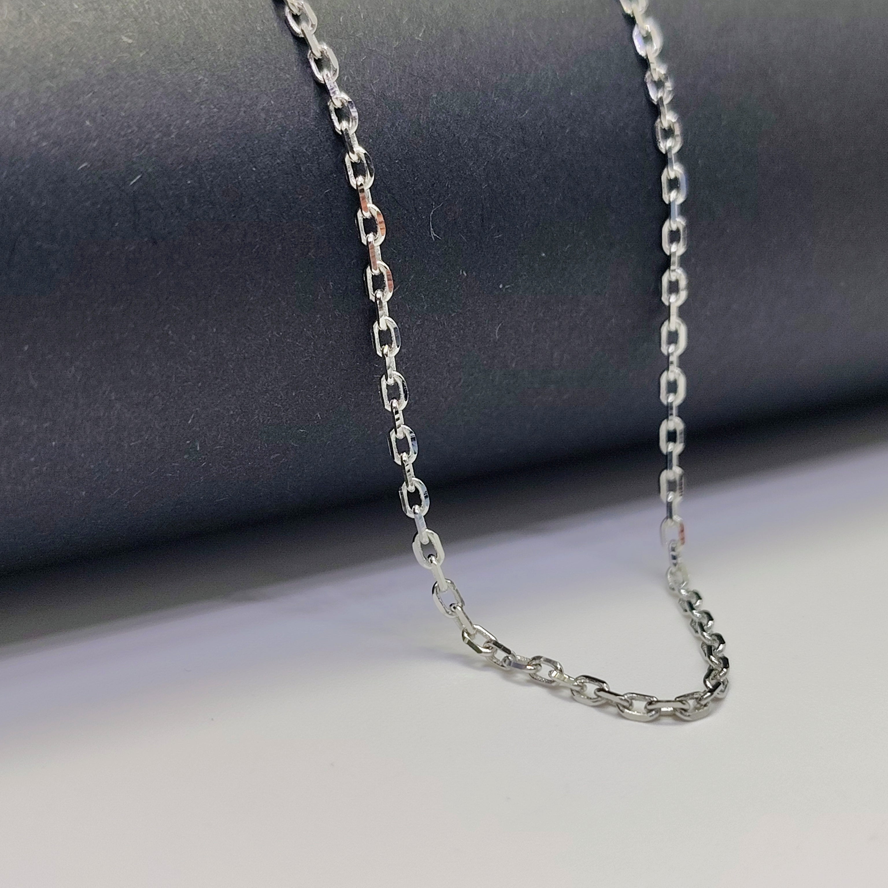 Luxury Slim 925 Silver Chain Necklace – Everyday Chic Statement