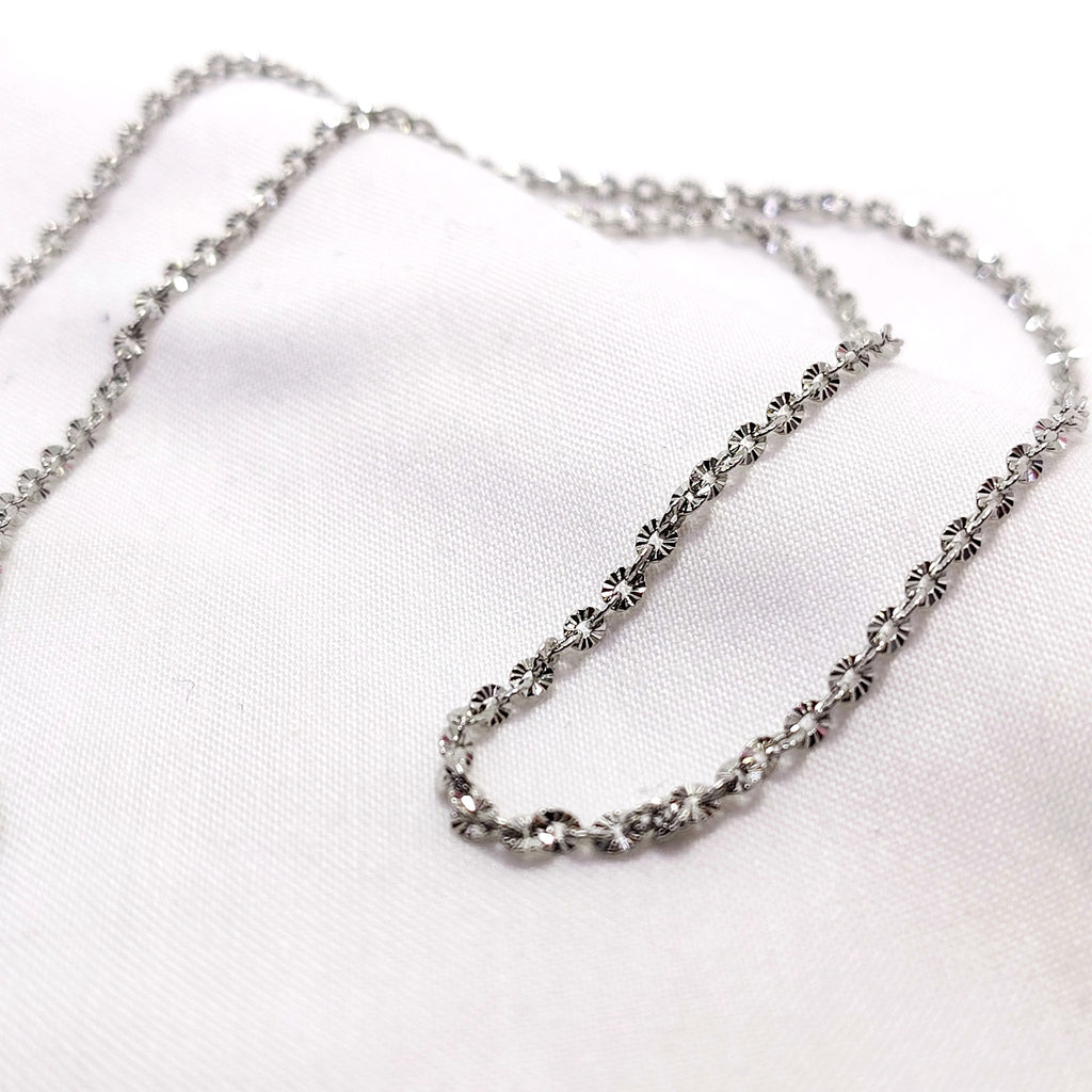 Delicate Shimmer 925 Silver Chain – Modern Minimalist Jewelry