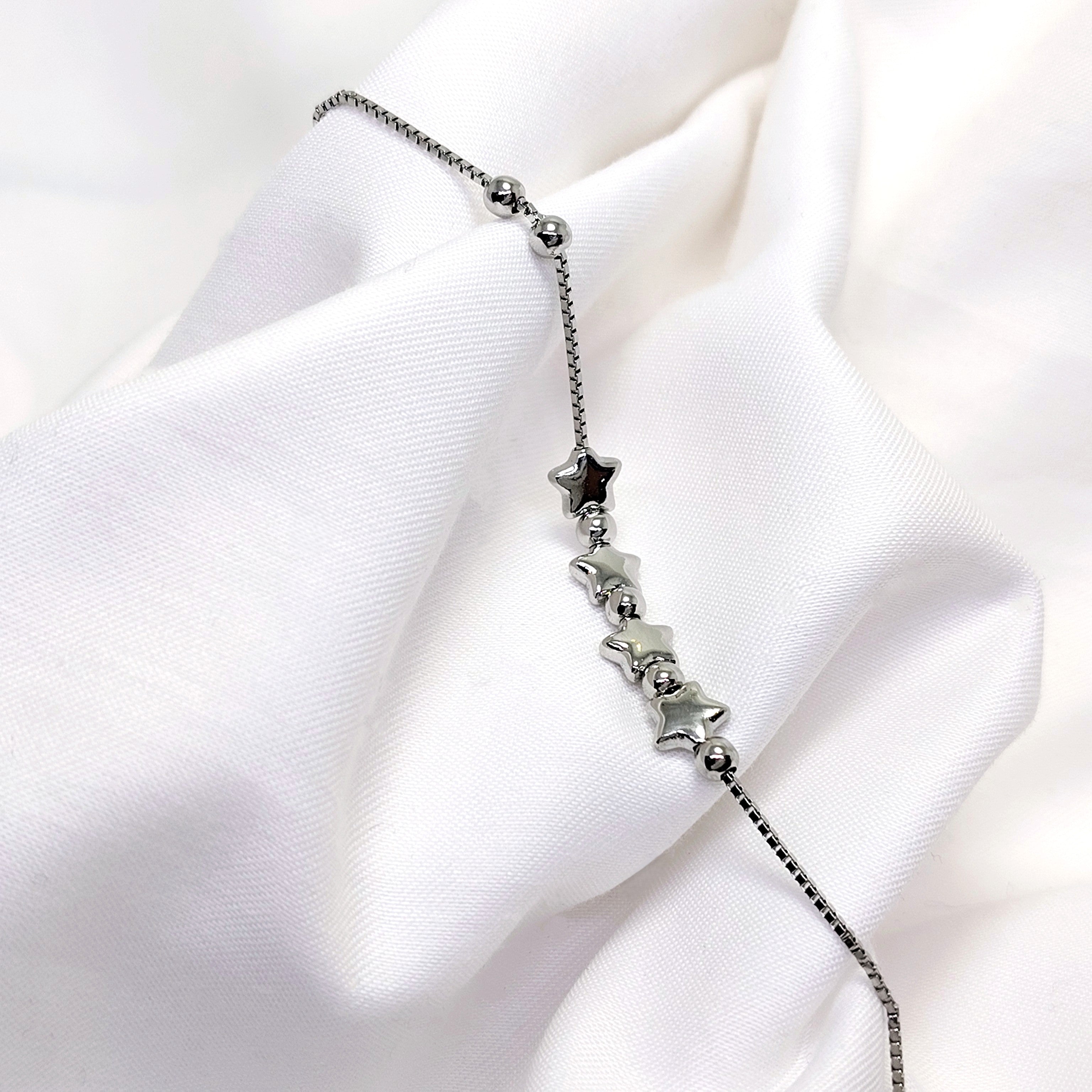925 Sterling Silver Bracelet | Refined Charm Chain with Smooth Finish