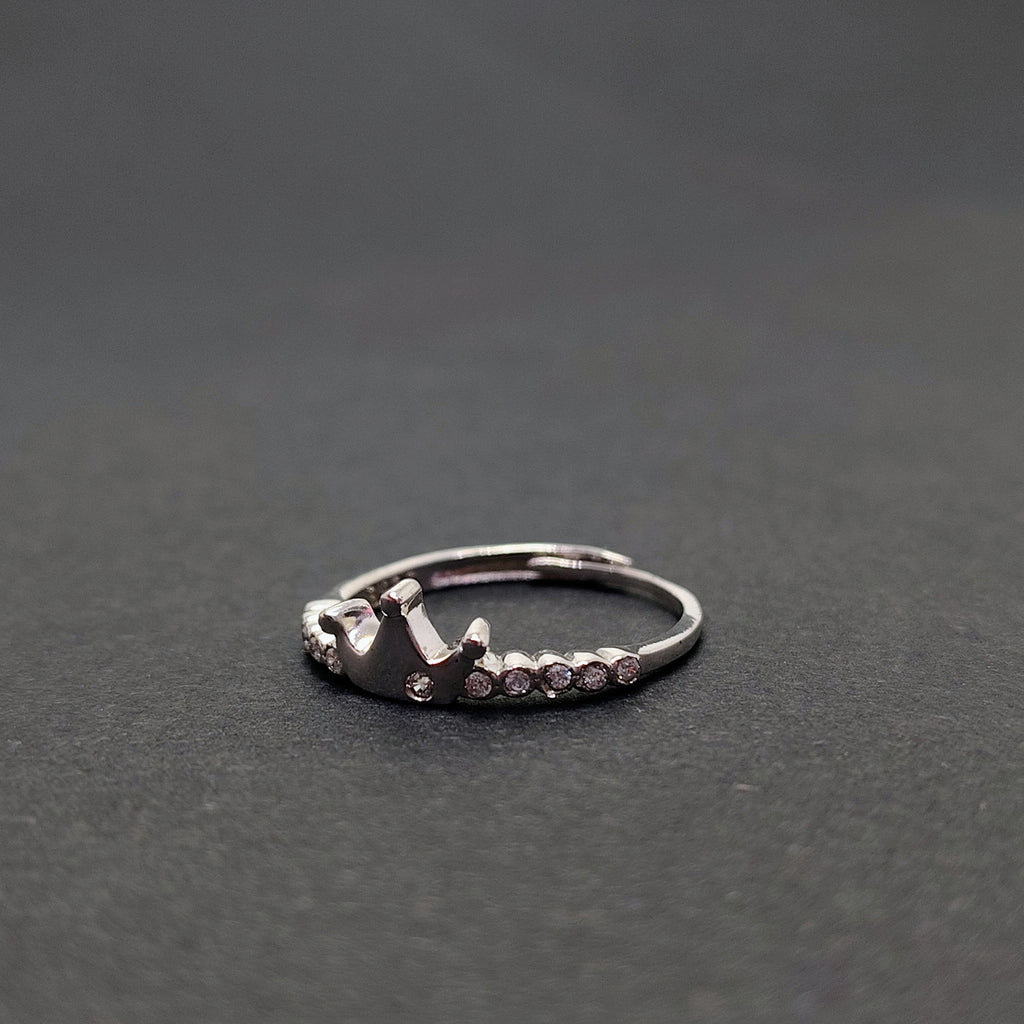 Elegant S925 Crown Band Ring