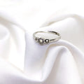 Interlocking Circle Silver Ring