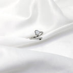 Heart Crush 925 Silver Ring – Cute Romantic Ring for Everyday Style