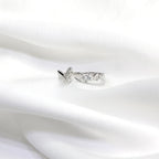 Butterfly Charm Adjustable Ring – Cute Everyday 925 Silver Ring
