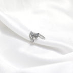 Vintage Butterfly 925 Silver Ring – Trendy Retro Style Ring