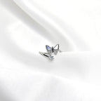 Vintage Butterfly 925 Silver Ring – Trendy Retro Style Ring