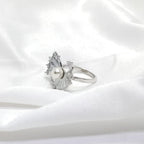 Aurora Twist 925 Silver Ring