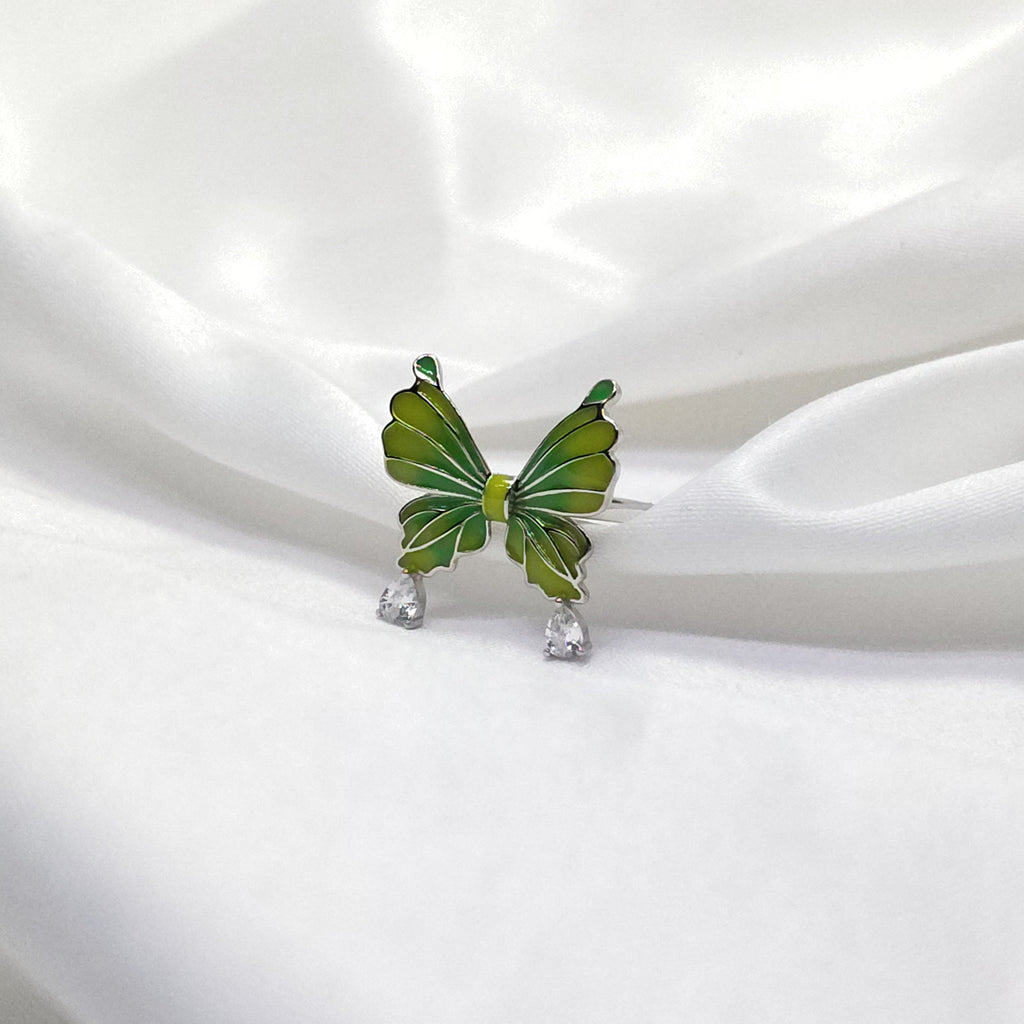 Pinterest Core 925 Silver Ring