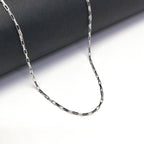 Minimalist Rectangle box 925 Silver Chain - For nights you’ll remember.