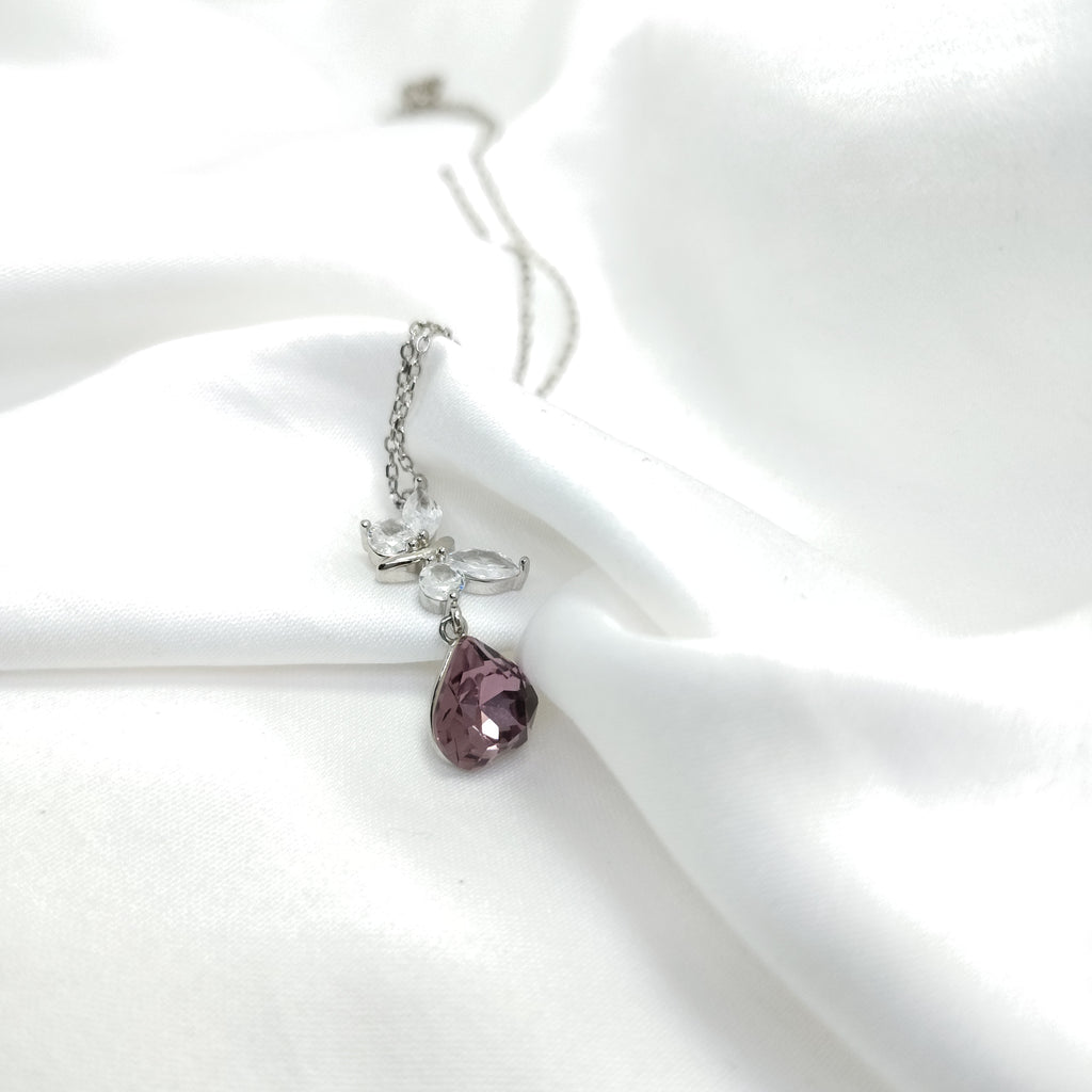 Butterfly Elegant 925 Sterling Silver Necklace - Success looks better in silver.