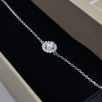 Ice Beam Pure 925 Silver Bracelet for Women