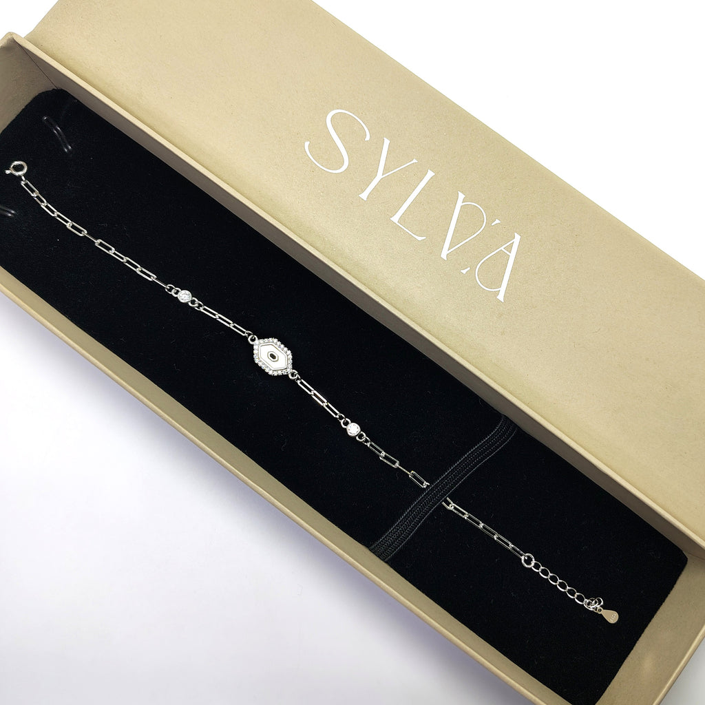 Glow Link 925 Silver Bracelet