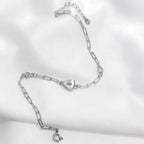 White Aura 925 Silver Bracelet