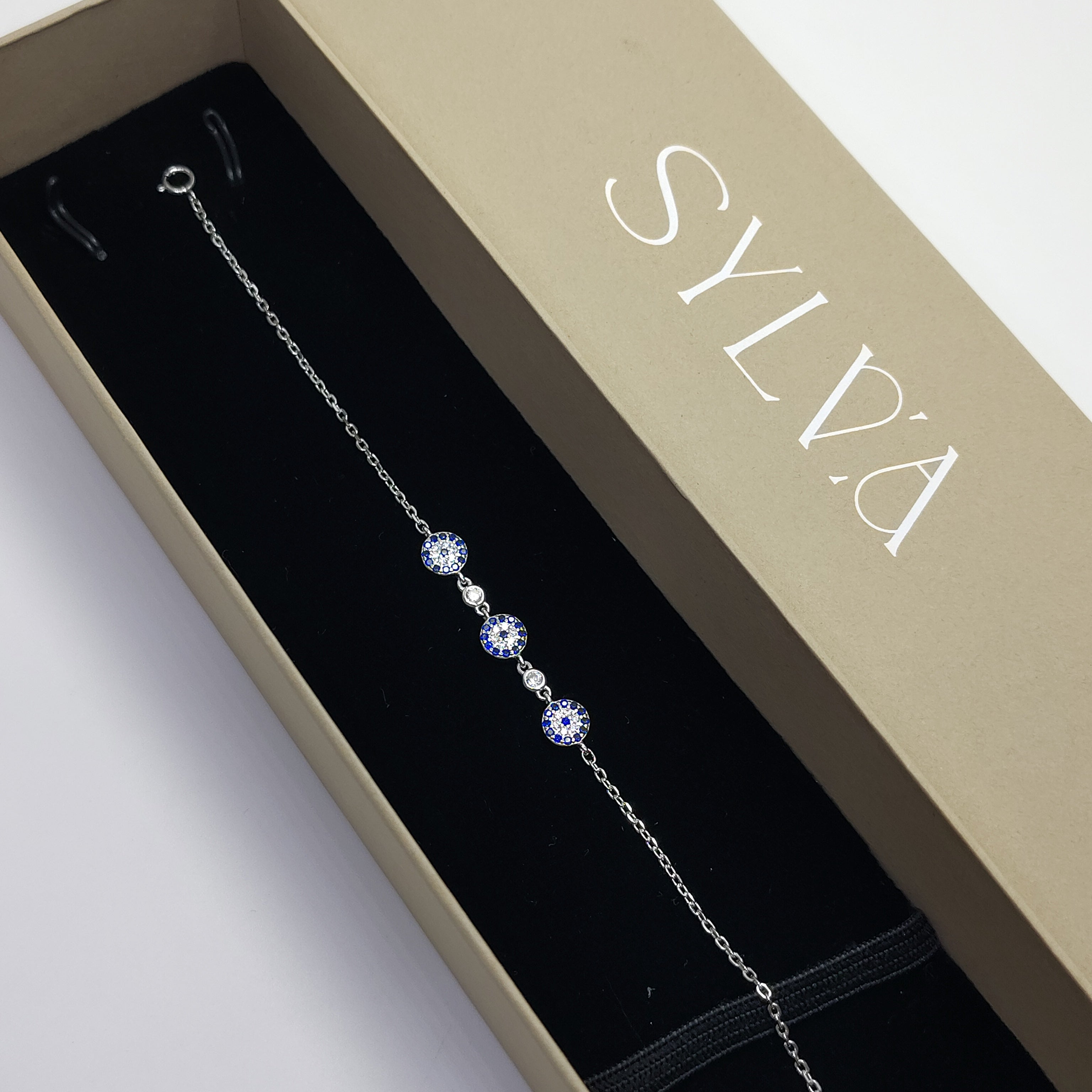 Blitz Link 925 Silver Bracelet