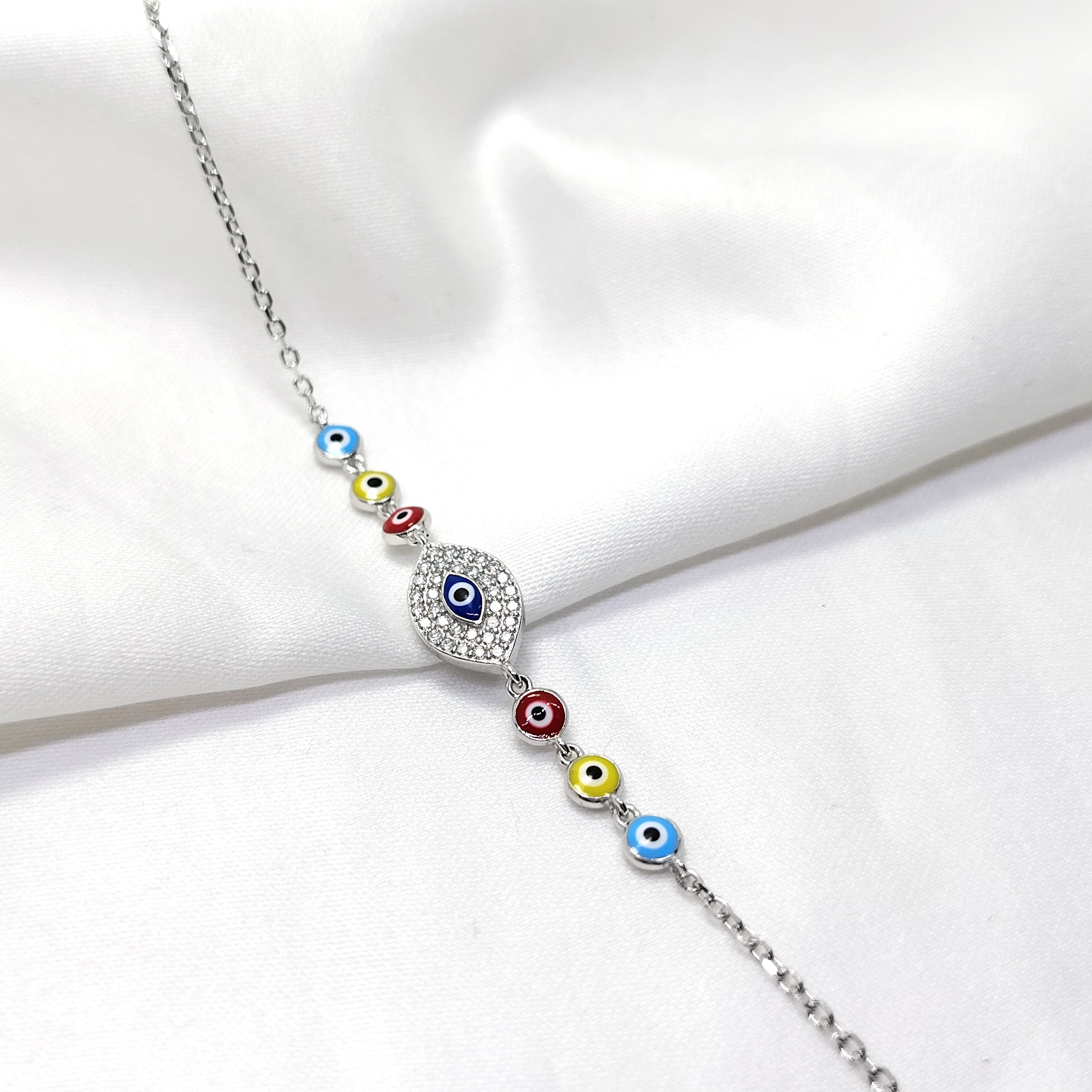 Guardian Eye 925 Silver Bracelet