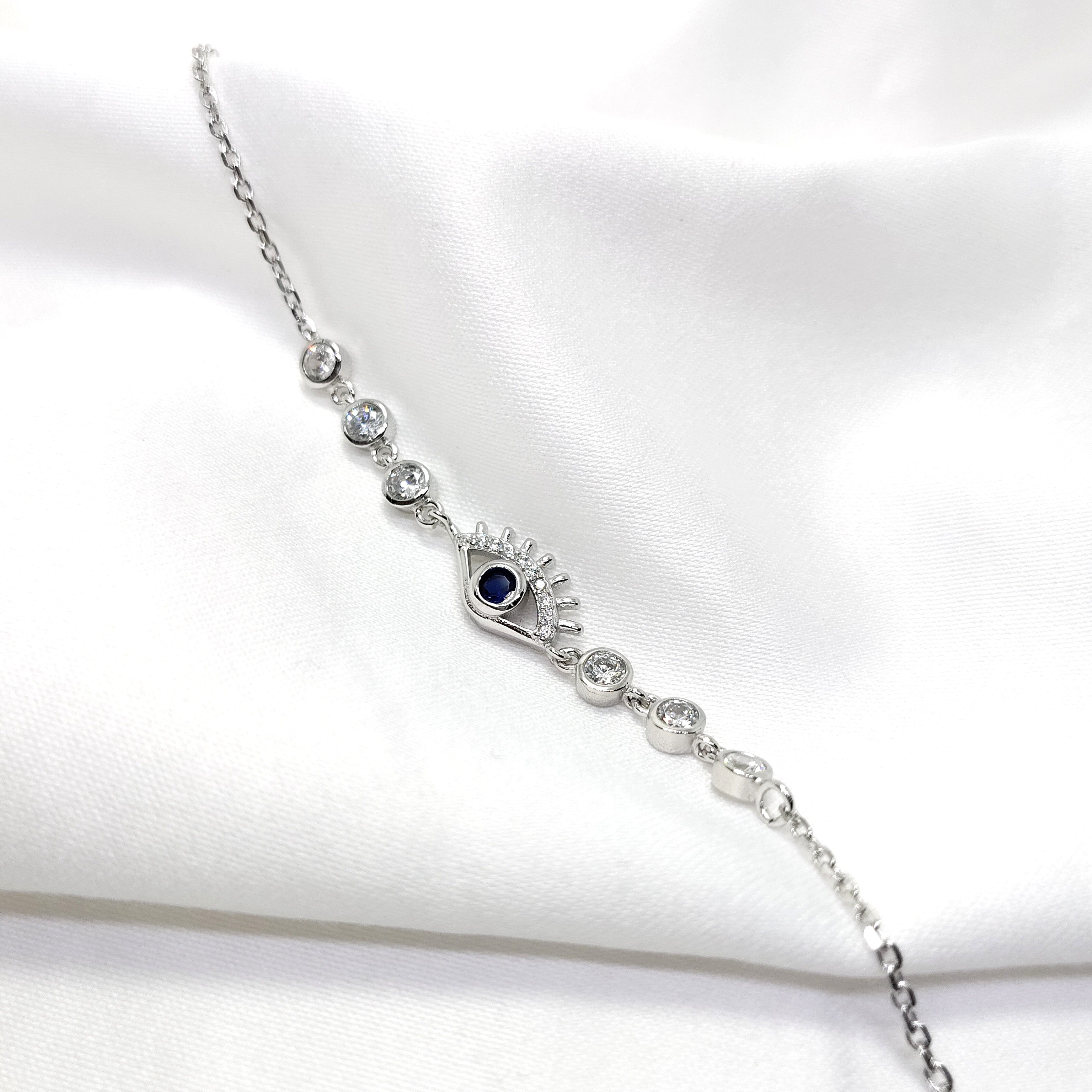 Mystic Eye 925 Silver Bracelet