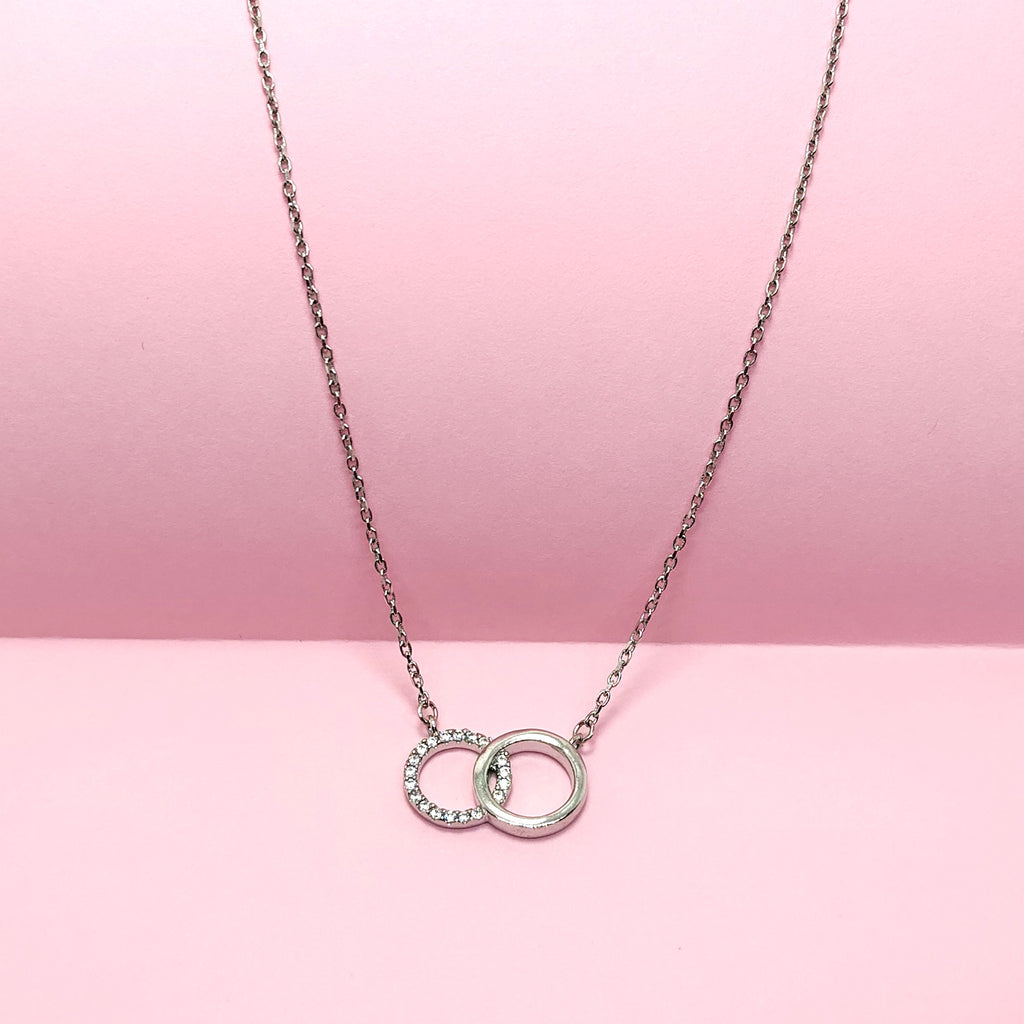 Opal Glow 925 Silver Necklace