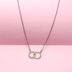 Opal Glow 925 Silver Necklace