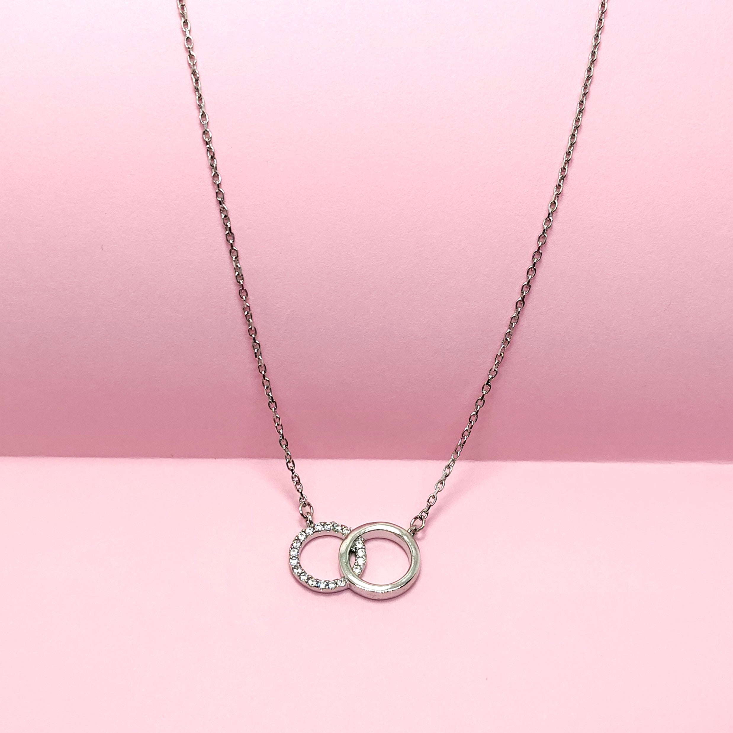 Opal Glow 925 Silver Necklace