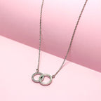 Opal Glow 925 Silver Necklace