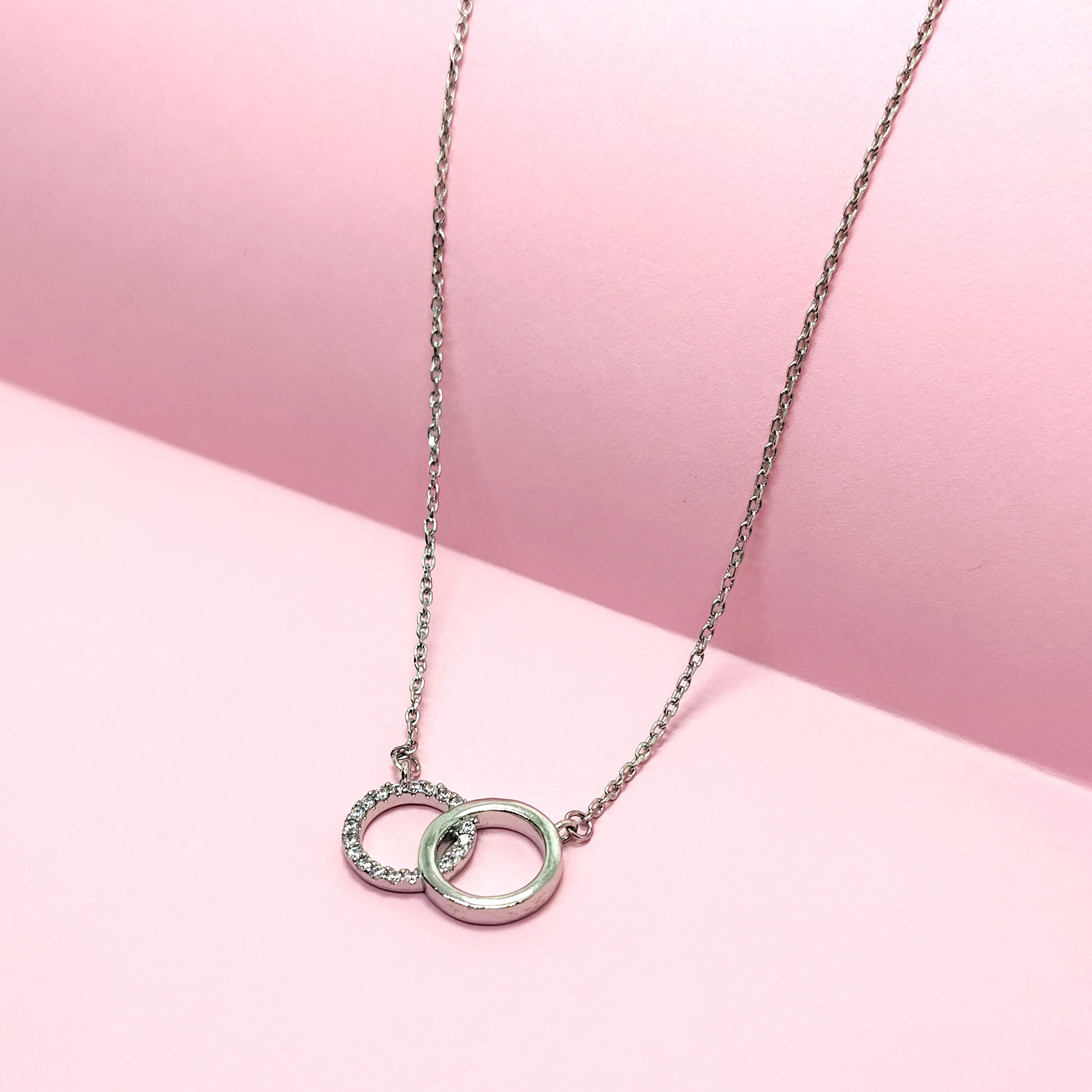Opal Glow 925 Silver Necklace