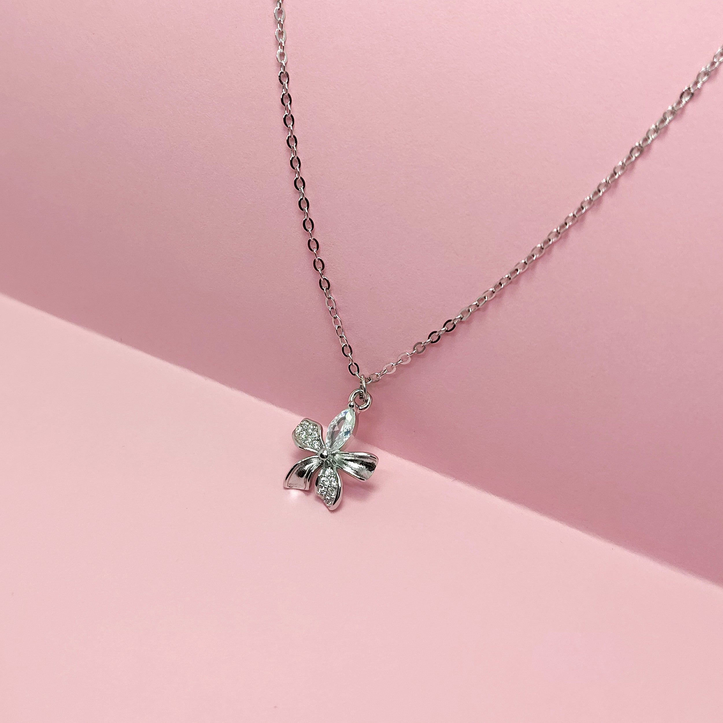 Chrome Kiss 925 Silver Necklace