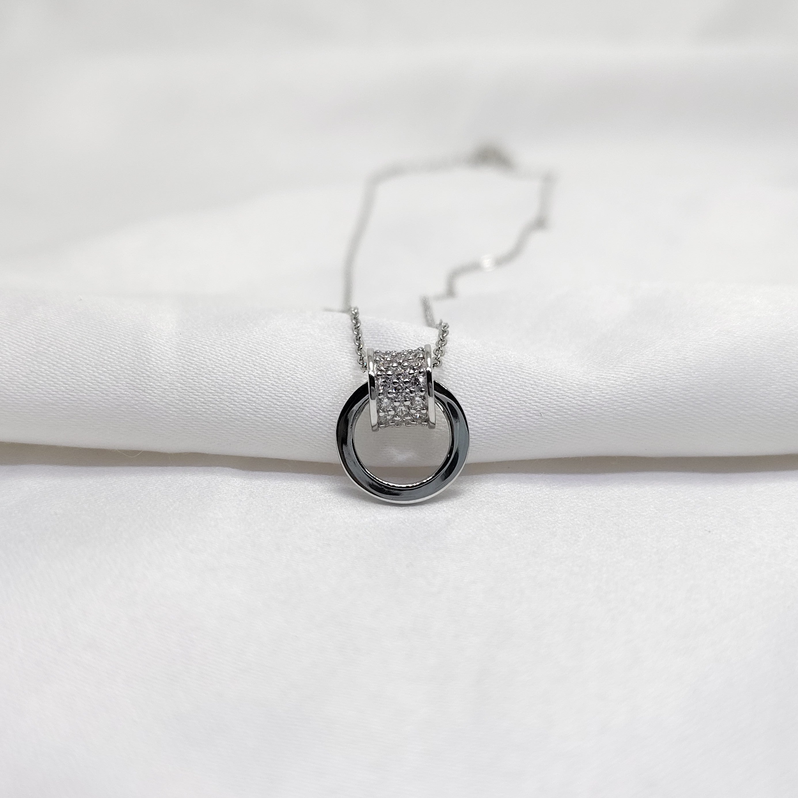 Rare Energy 925 Silver Necklace