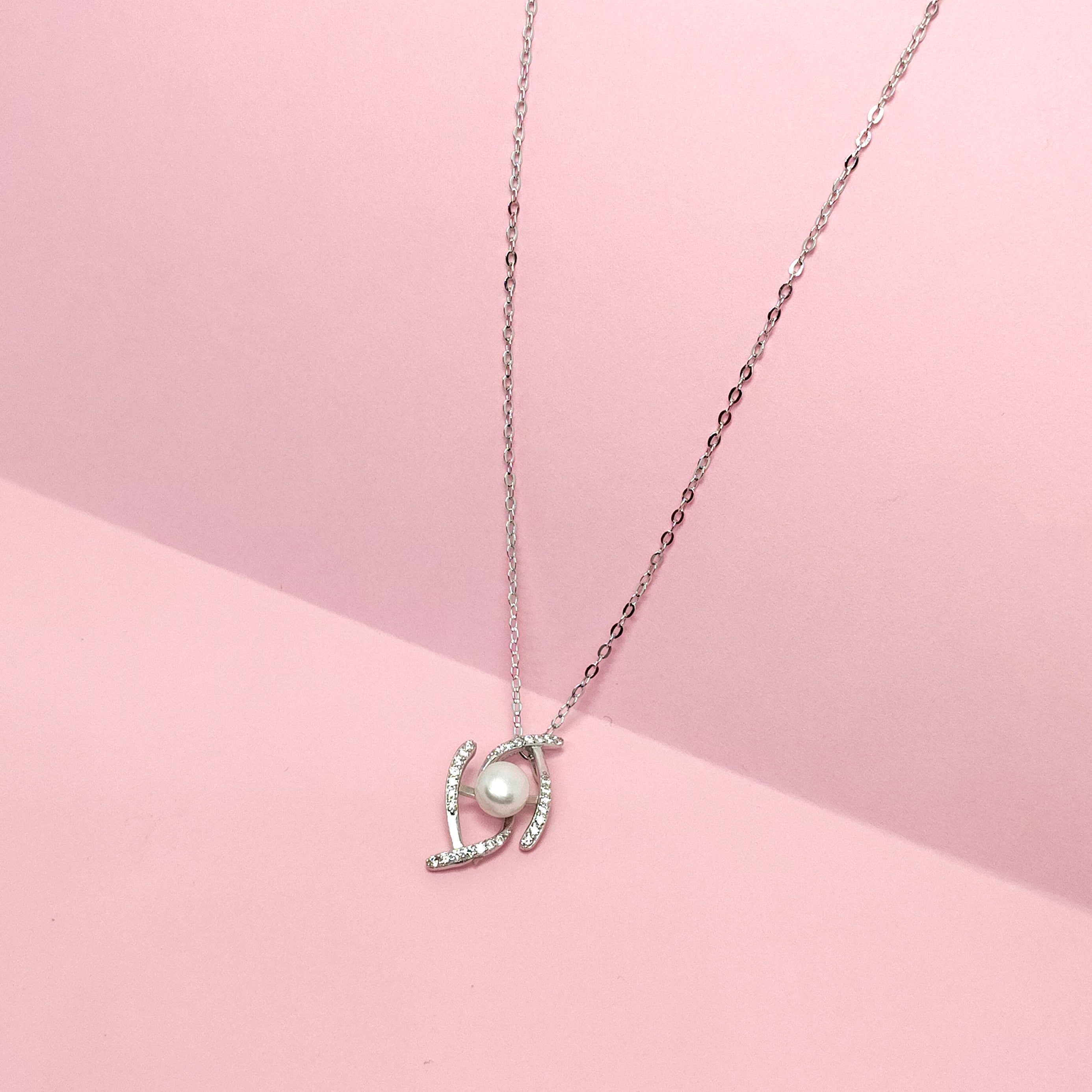 Iced Whisper 925 Silver Necklace