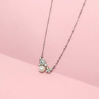 Glitch Glow 925 Silver Necklace