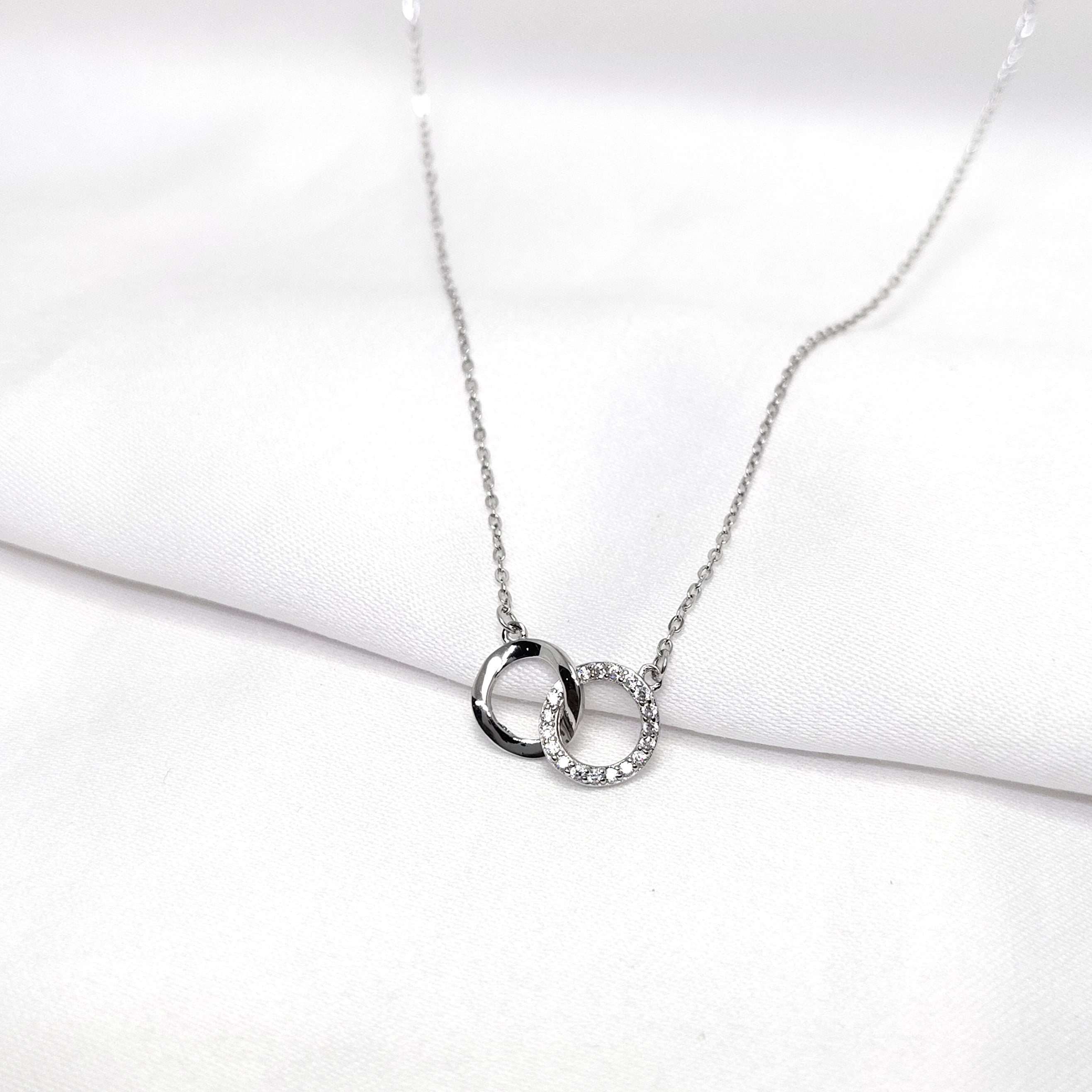 Soft Chrome 925 Silver Necklace