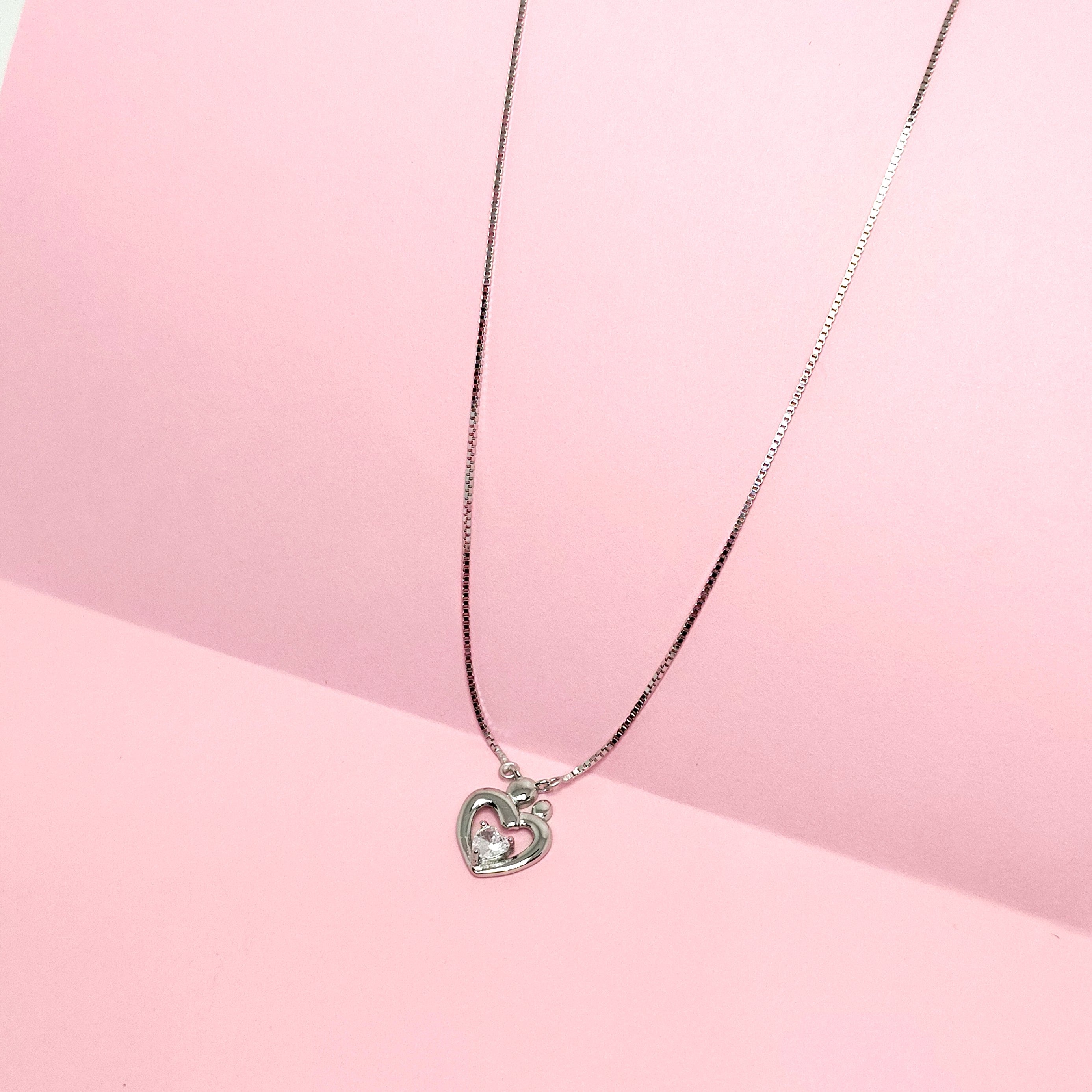 Hot Girl Shine 925 Silver Necklace