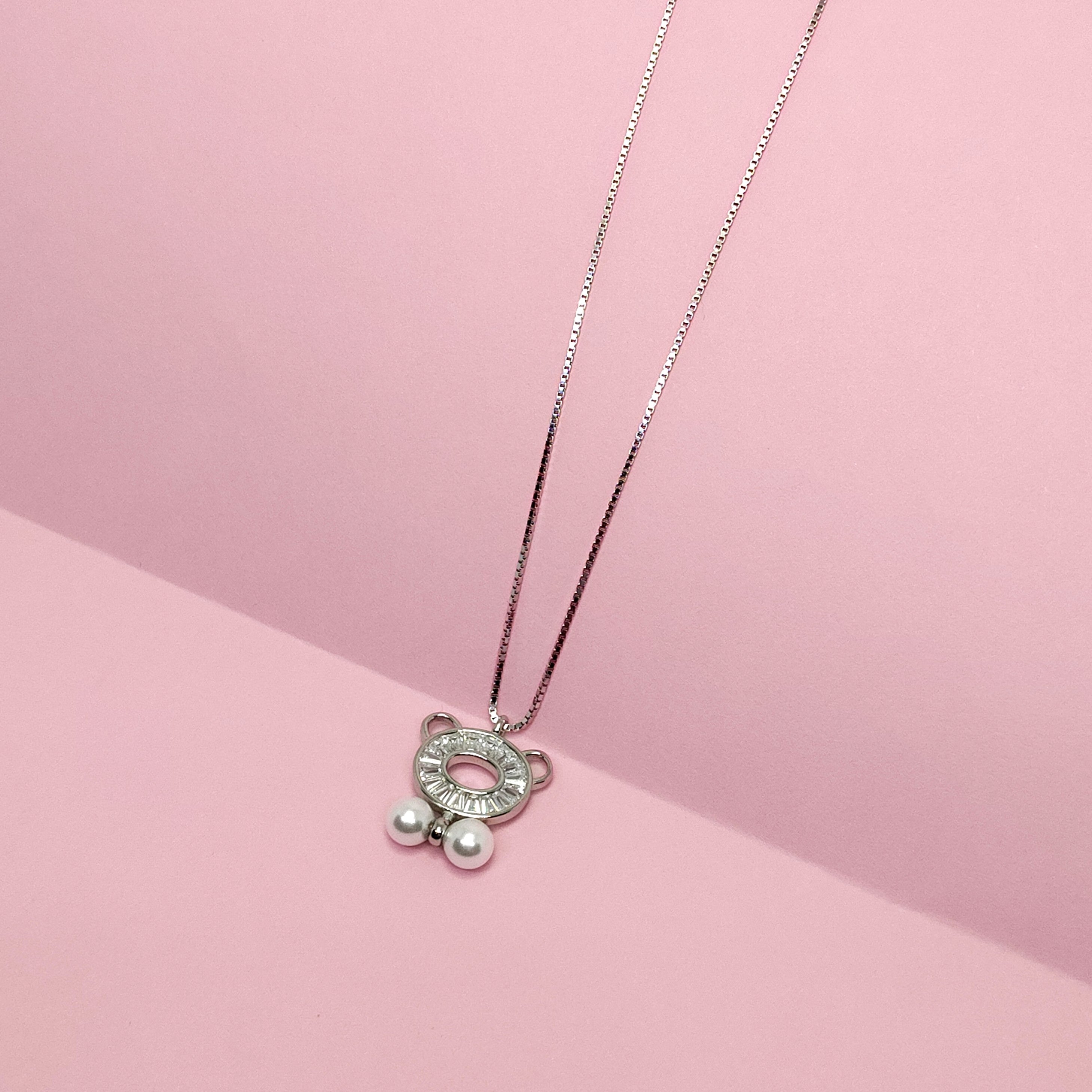Teddy Mood 925 Silver Necklace