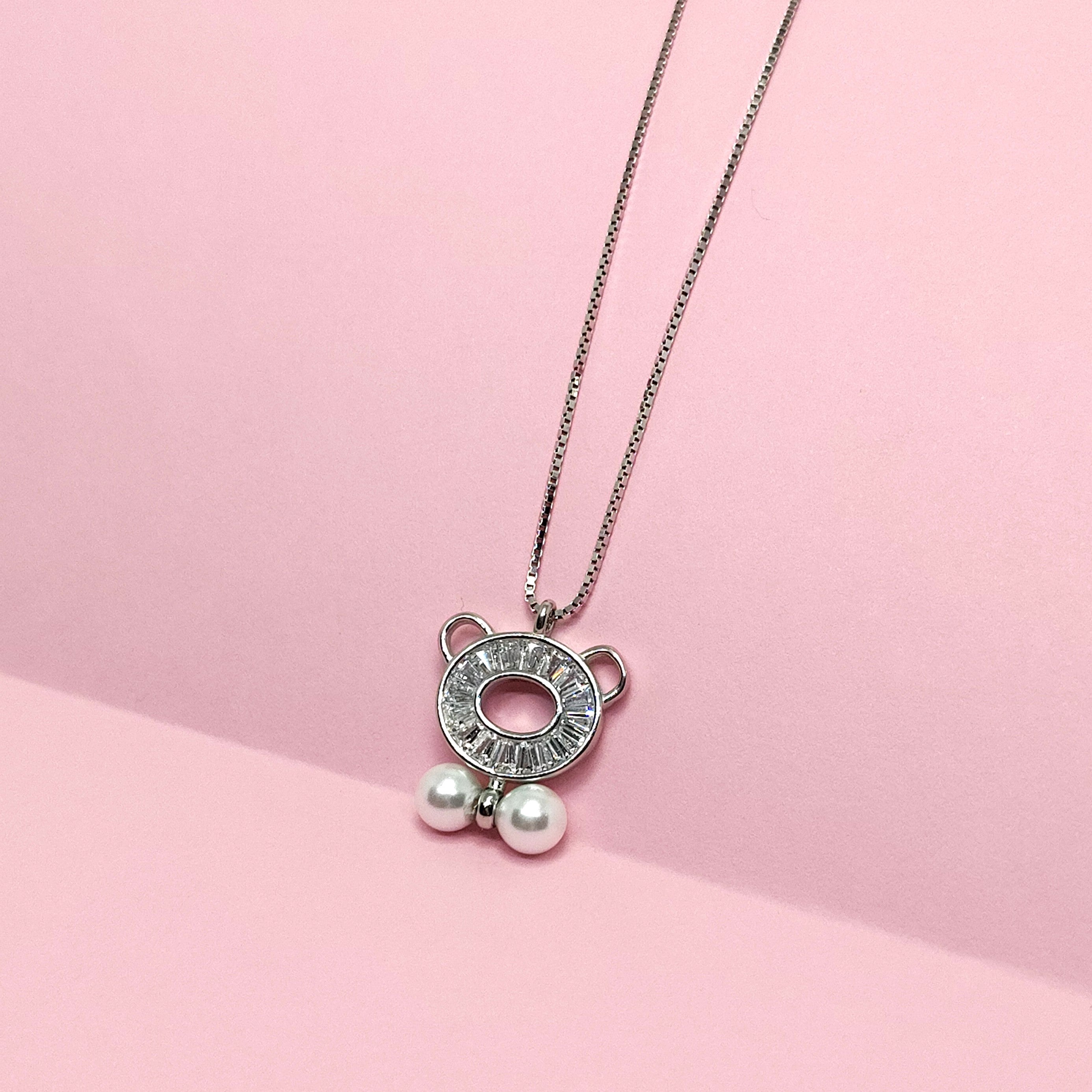 Teddy Mood 925 Silver Necklace