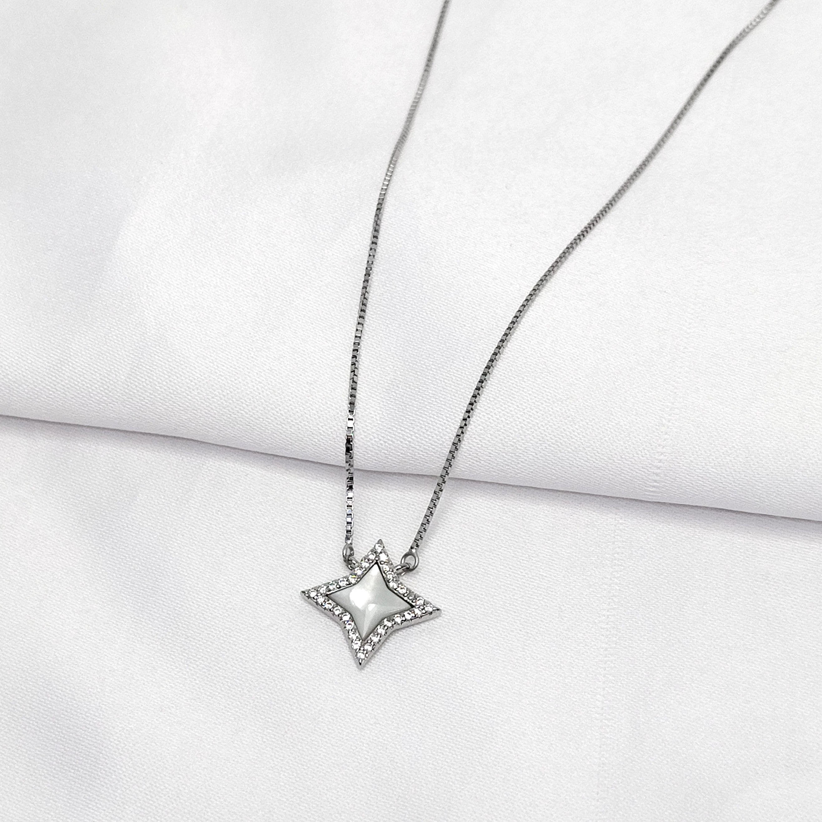 Insta Glow 925 Silver Necklace