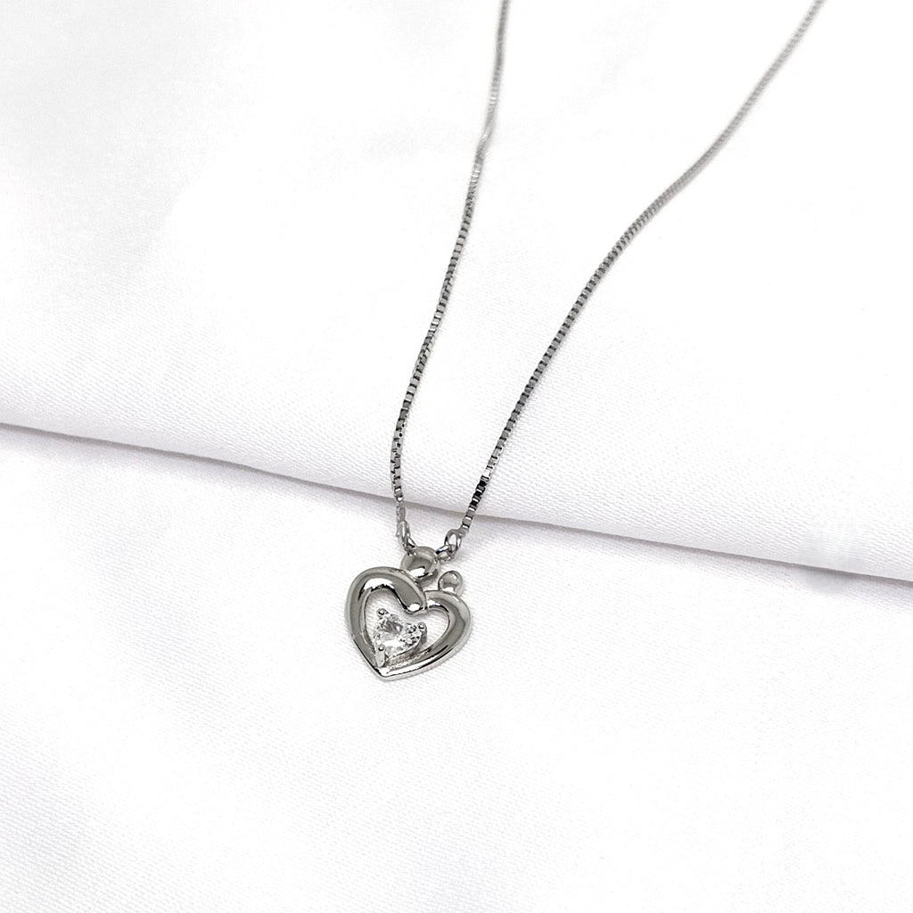 Hot Girl Shine 925 Silver Necklace